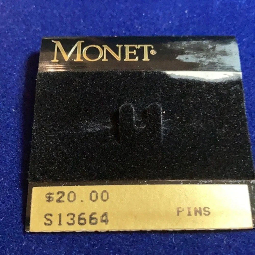 MWT Monet silver tone pin